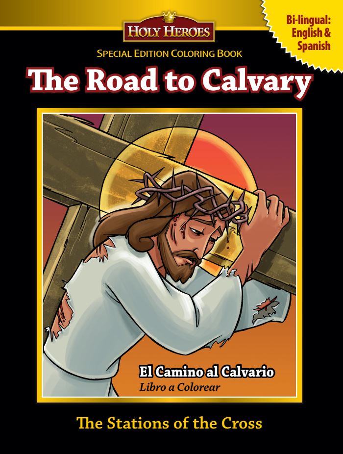 The Road to Calvary Coloring Book