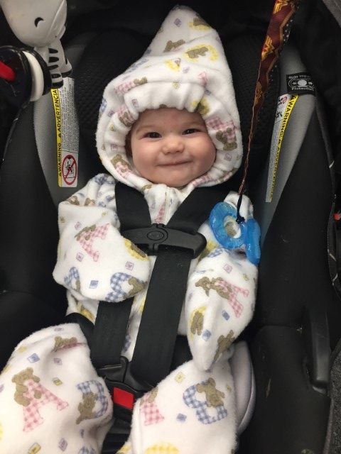 5 month old clearance in car seat