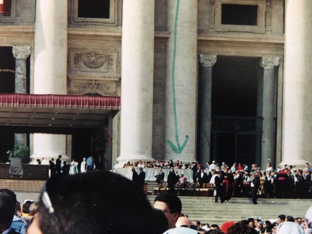 When a Holy Heroes Guide sang for Pope John Paul II!