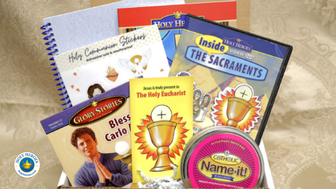 NEW: First Holy Communion Gift Box - Holy Heroes