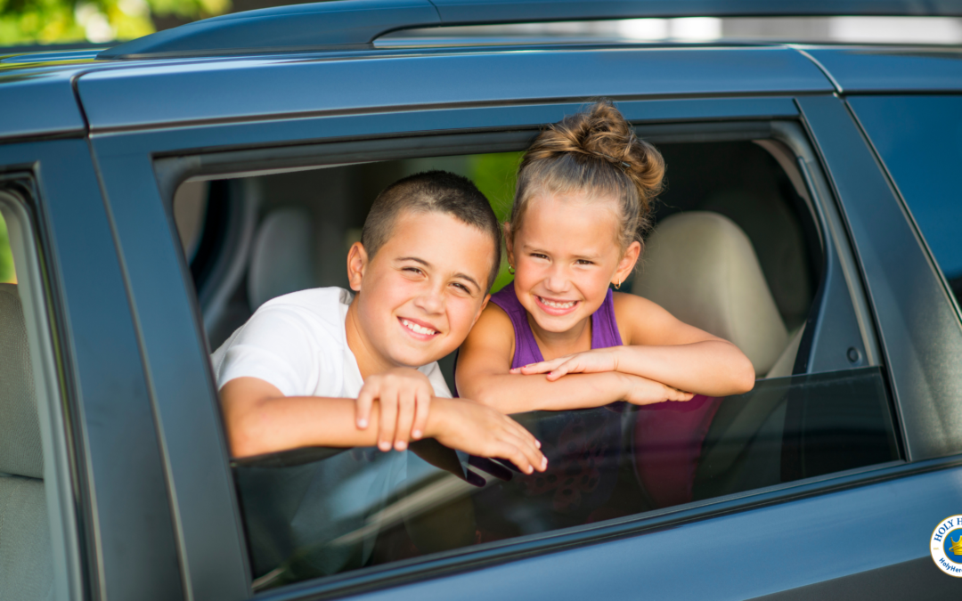 Catholic Moms Share TOP Roadtrip Tip - Holy Heroes