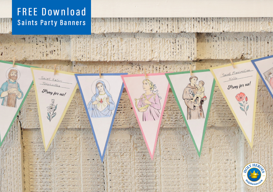 Party Planning: All Saints Banner [free download]