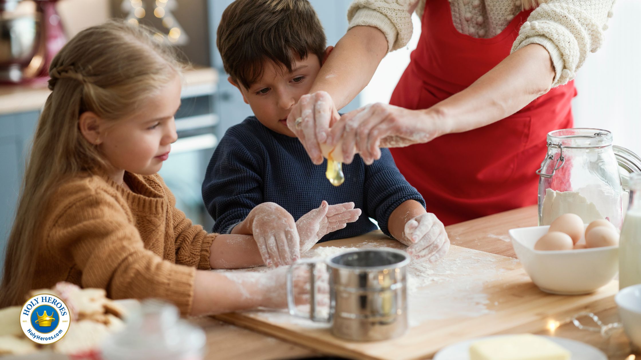 Got kids who love to bake? This is for you! - Holy Heroes