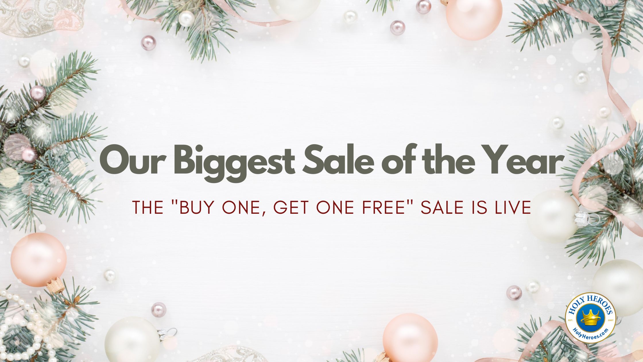 Don't miss our biggest sale of the year!