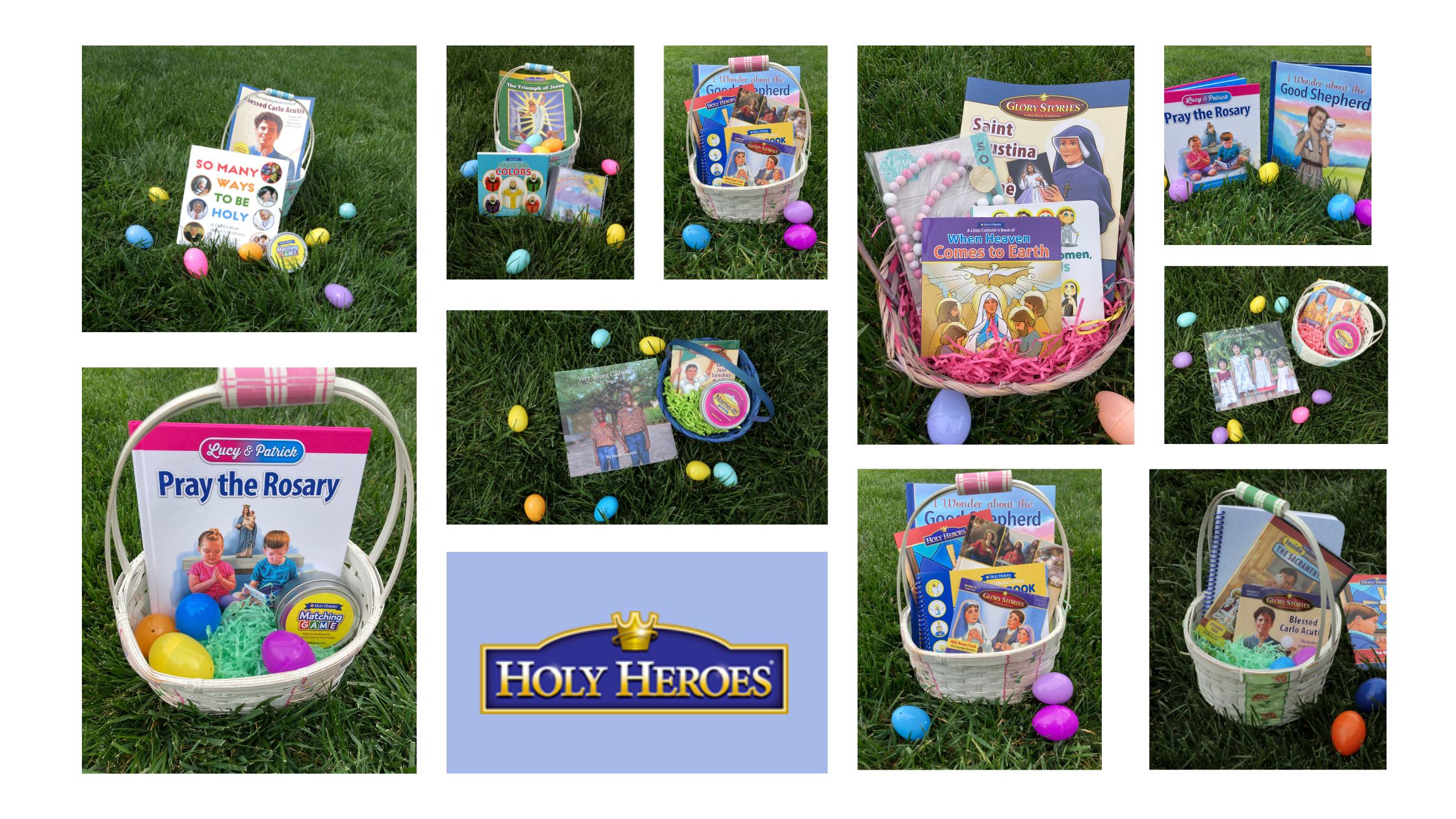 NEW Catholic Easter Basket Bundles Holy Heroes