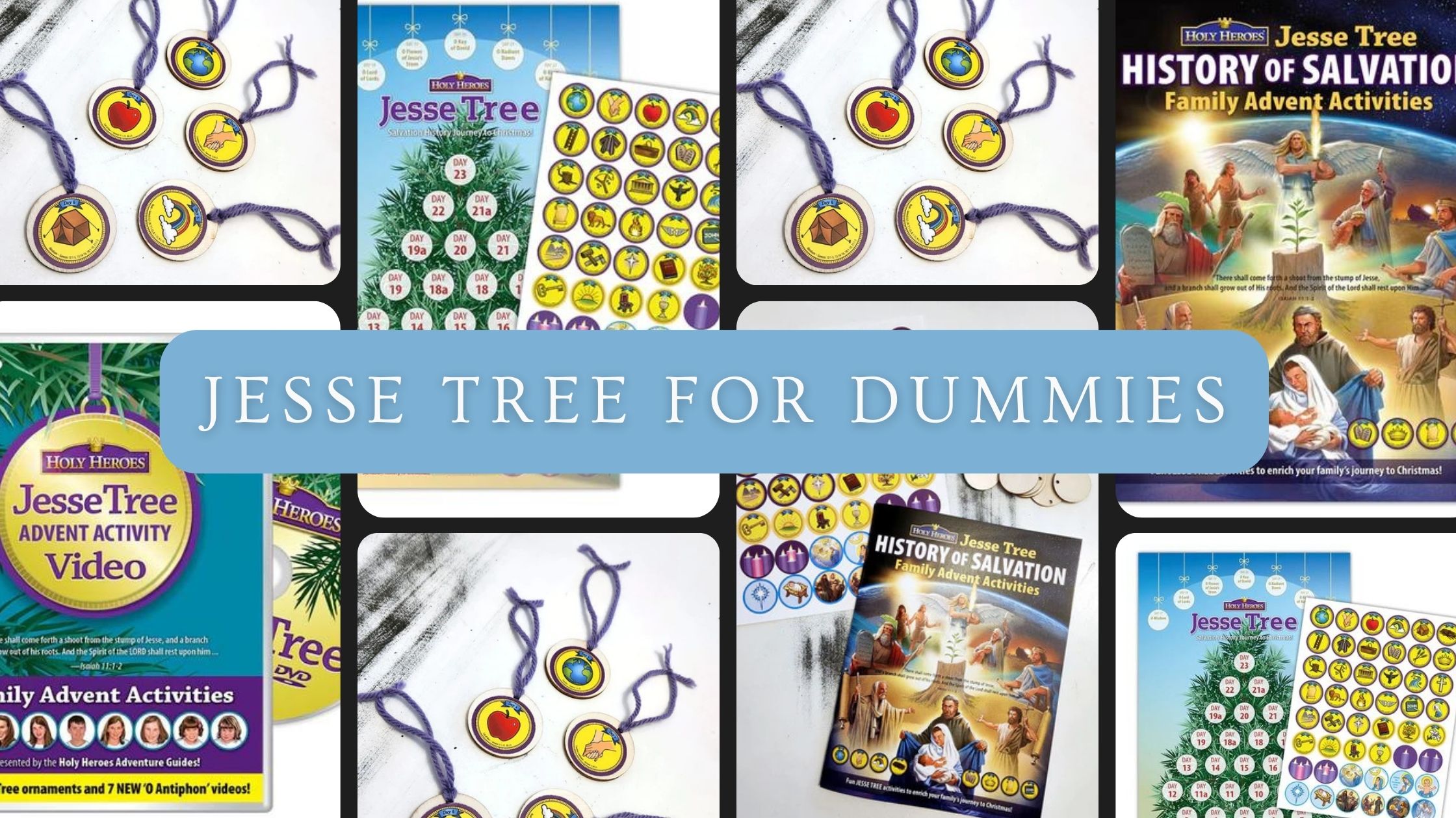 Jesse Tree for Dummies [4 EASY Ideas]