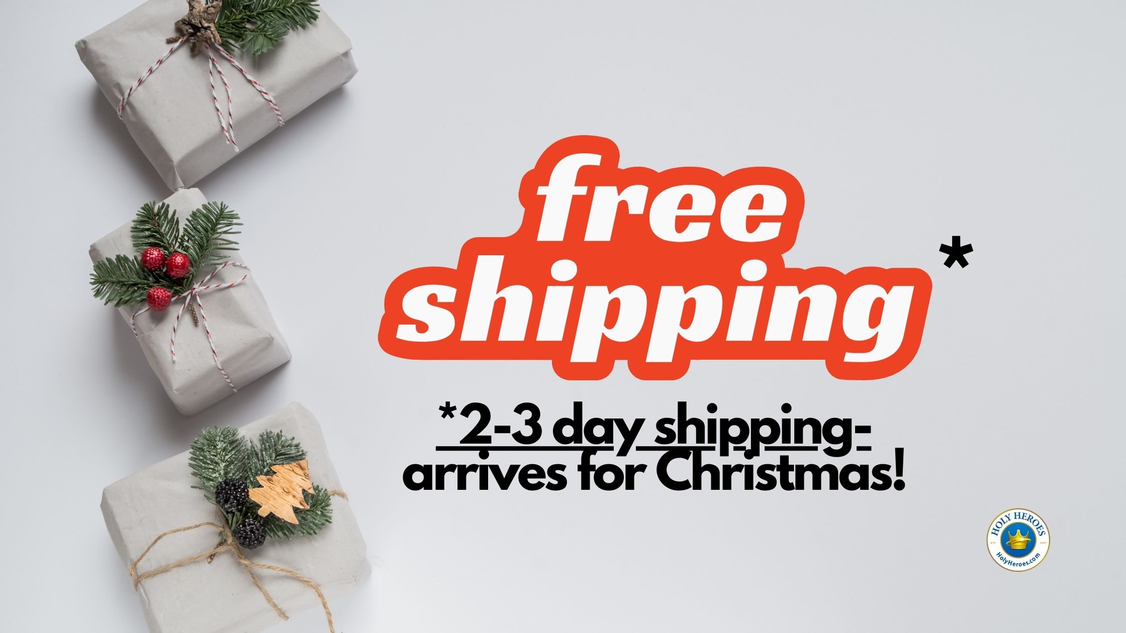 FREE 23 Day Shipping arrives for Christmas 🎄 Holy Heroes