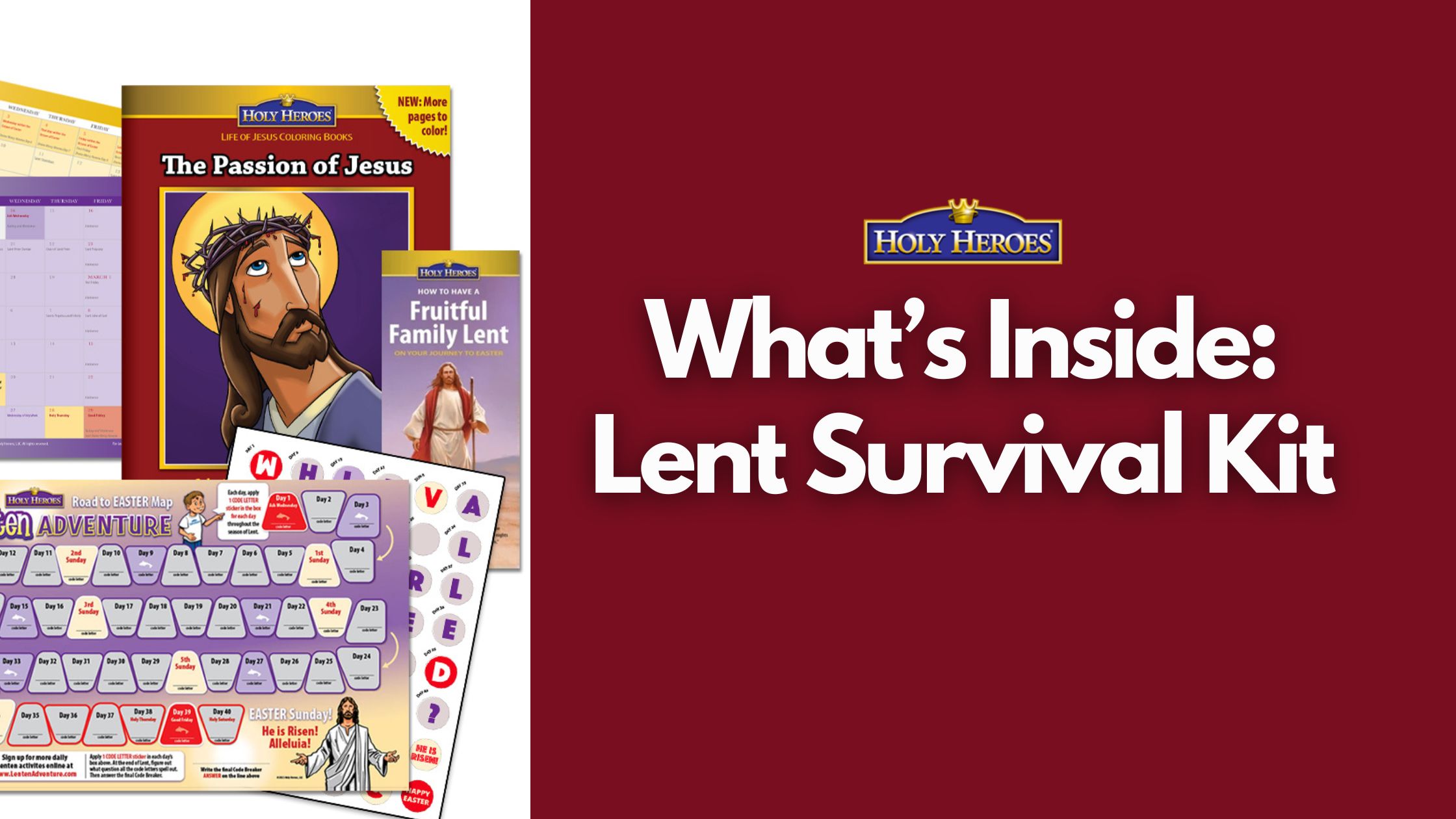 What's Inside our Lent Survival Kit? 