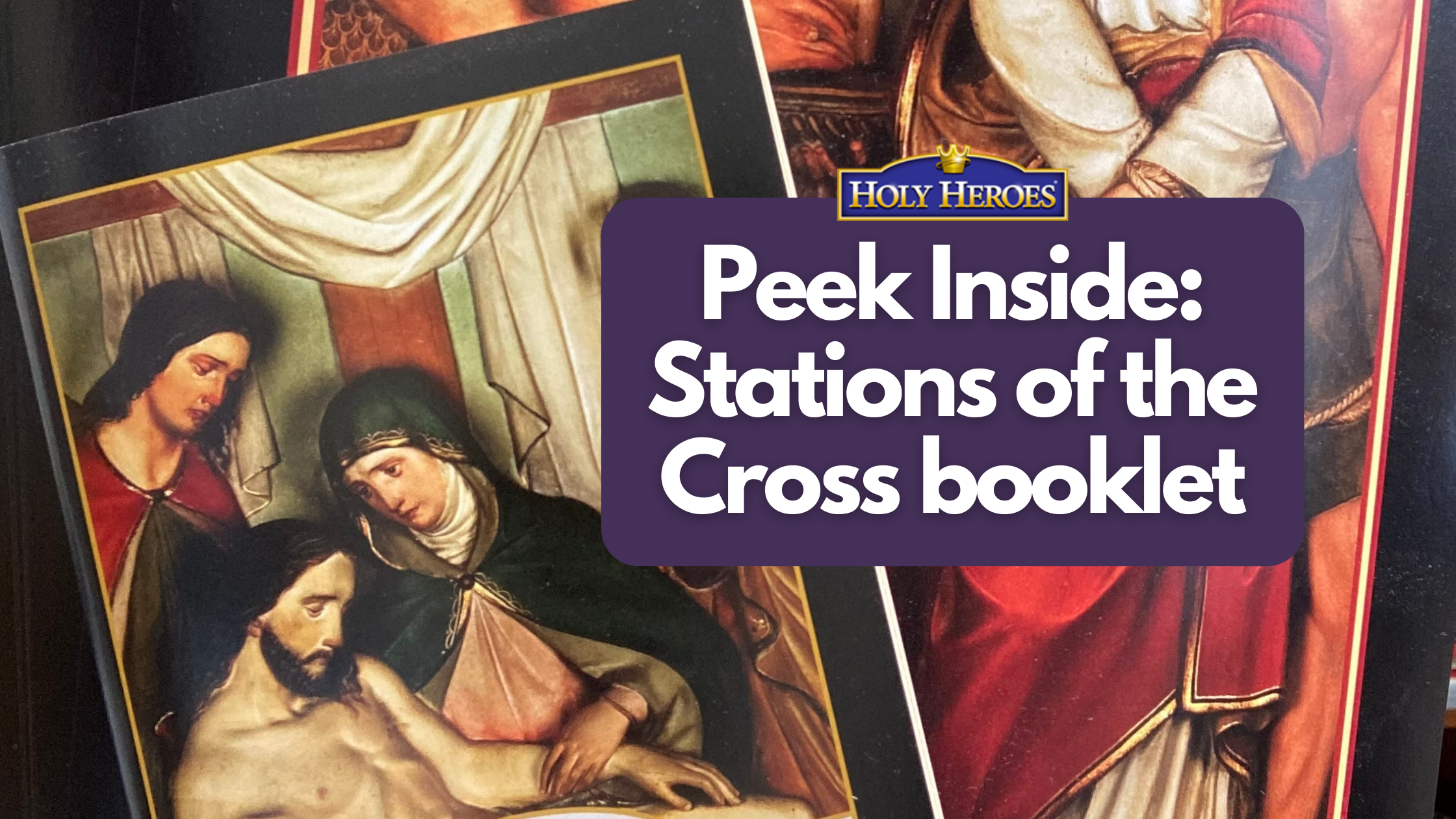 Peek Inside: Stations of the Cross Booklet 