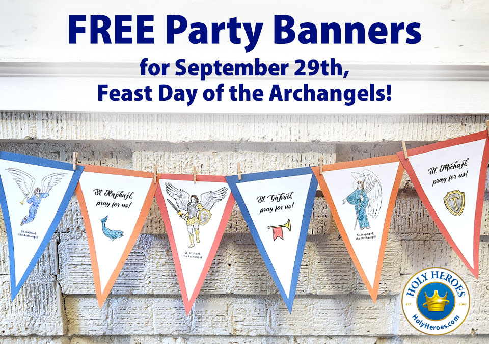 Feast of the Archangels Banner [FREE download]