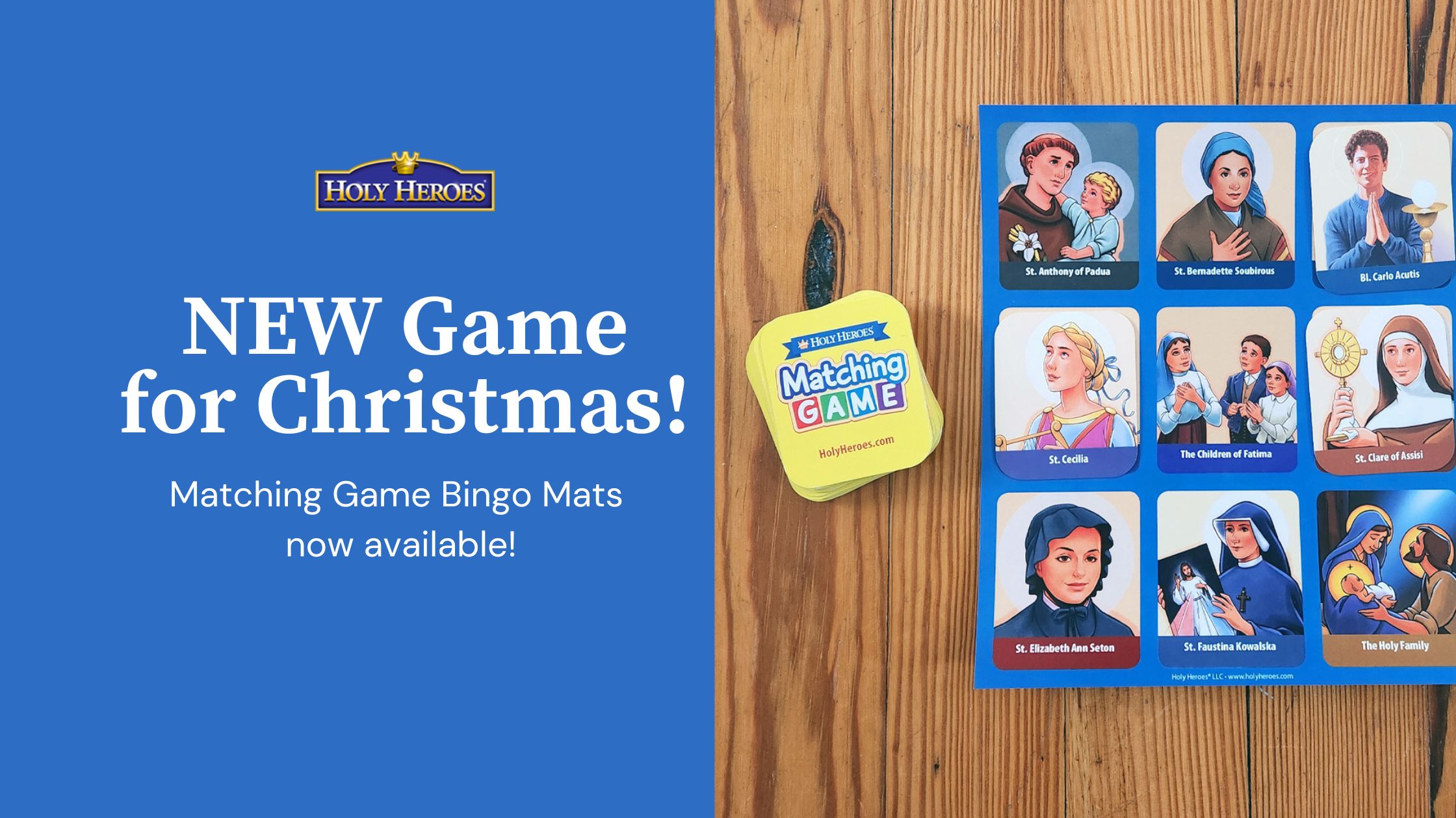 NEW: Matching Game Bingo Mats {video}