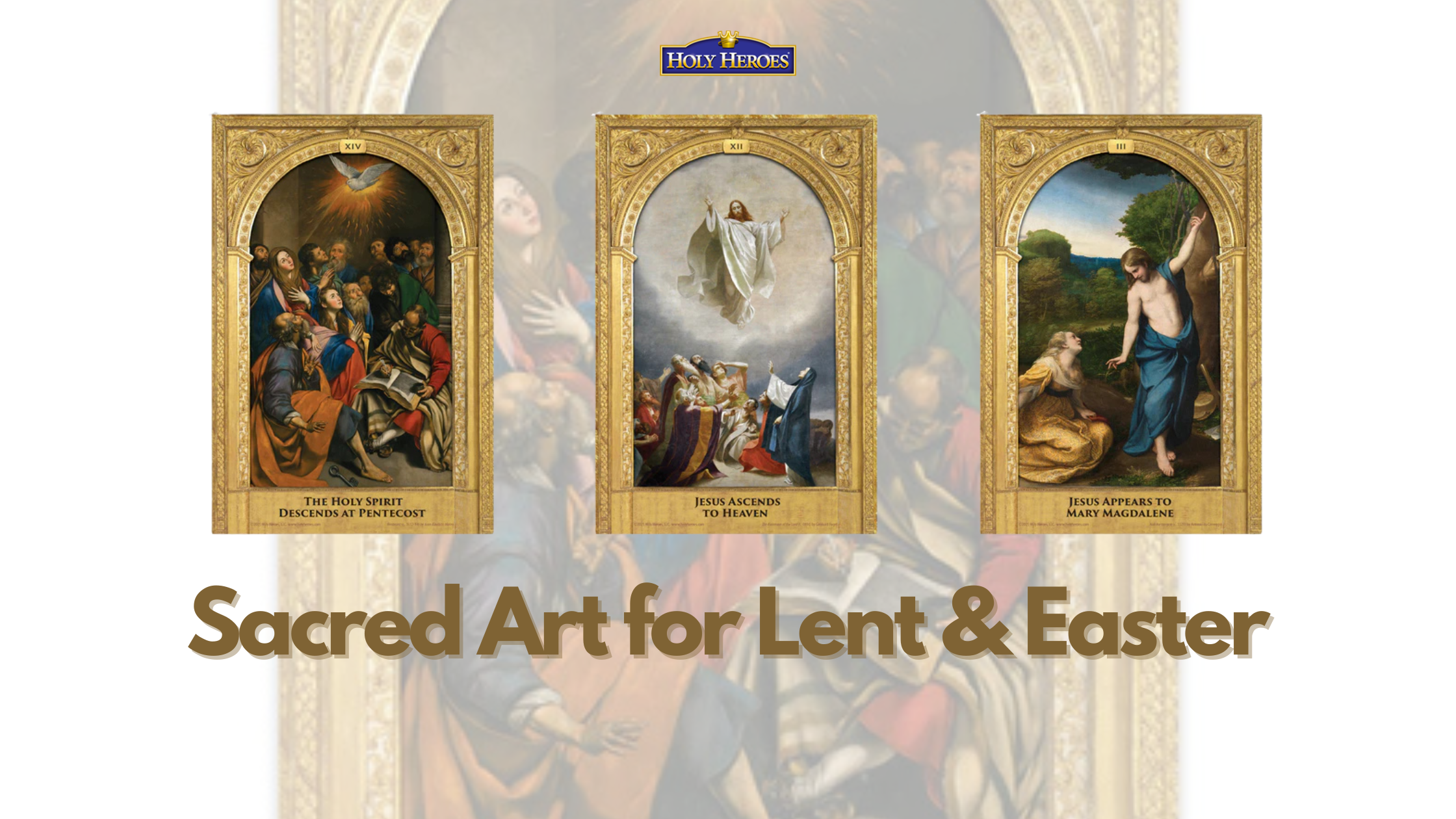 Sacred Art for Lent (and EASTER) 🤫