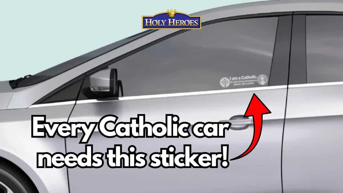 NEW: Every Catholic CAR needs this (especially TEENS driving)
